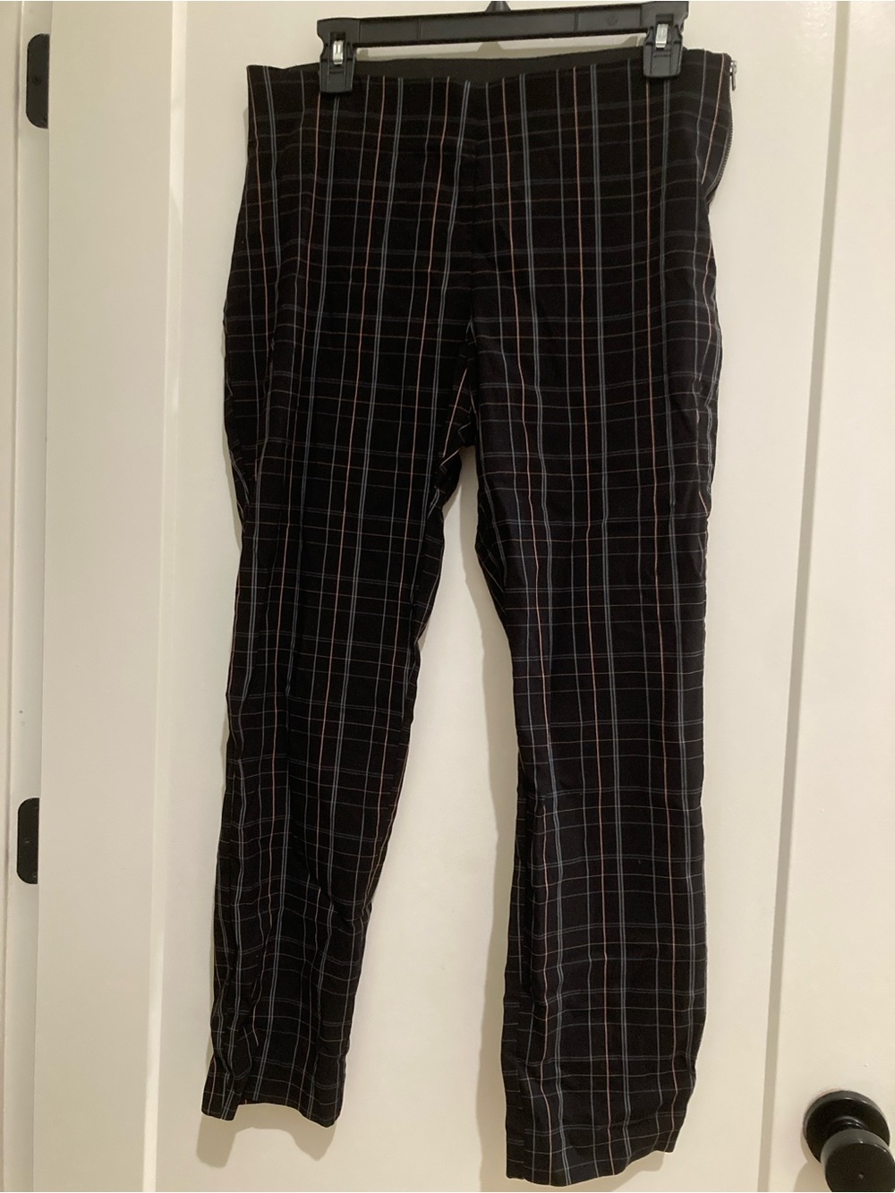 Black Plaid Women’s Dress Pants